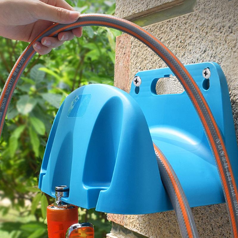 1 шт. прочный настенный держатель для шланга для полива сада, пластиковая стойка, держатель для шланга для полива, каркас для намотки труб