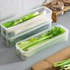 Коробка для хранения кинзы и зеленого лука, кухонный органайзер для трав для свежести в холодильнике с крышкой, контейнер для хранения лапши, яиц, овощей