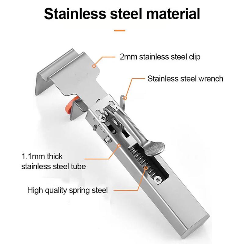 Быстрый пресс для зажима ящика, регулируемый фиксированный зажим для ящика, съемный крепеж для шкафа, вспомогательный фиксированный зажим, инструмент
