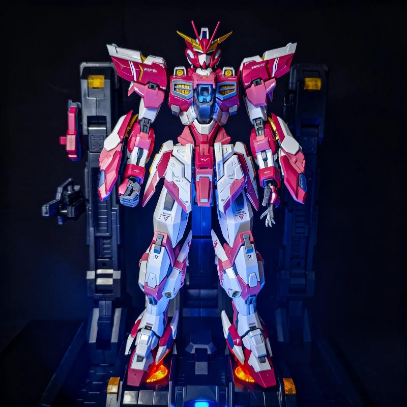 QianQiuShang 1/100 Alkaid Pink II XH-B01A Сборная модель меха Аction Figures с подставкой Коллекционная игрушка Декор Подарок