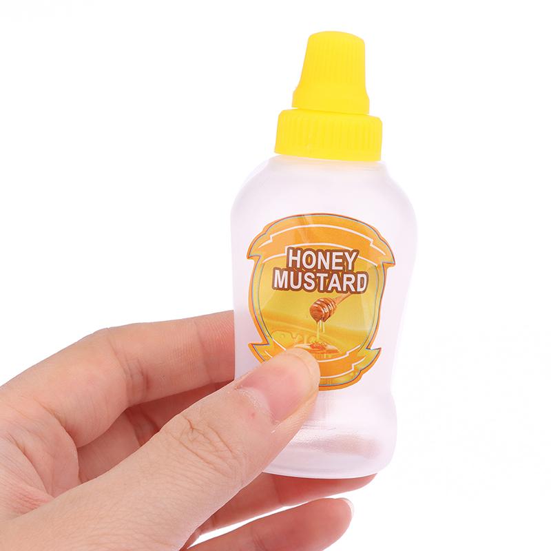 4 шт. Мини-бутылочка для соуса 40 мл, контейнеры для кетчупа, меда, томатов, салата, многоразовые переносные банки для соуса, дозаторы для приправ