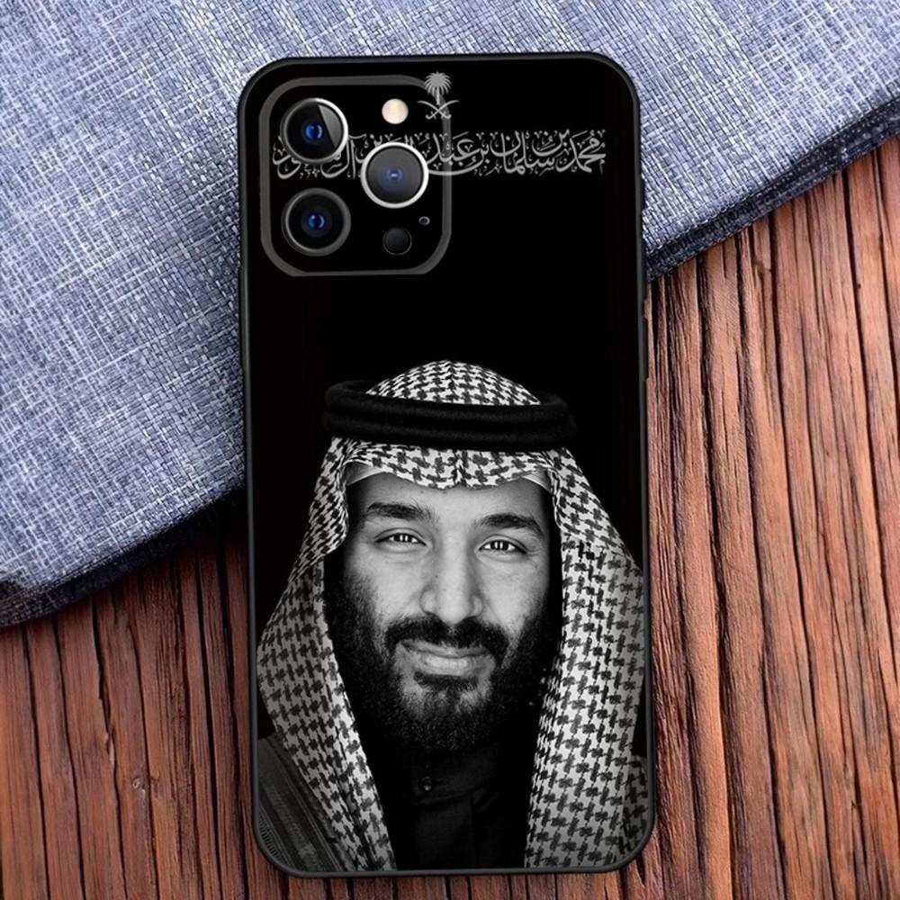 Чехол для телефона Салман из Саудовской Аравии для iPhone 16,15,14,13,12,11,Pro,X,XS,Max,XR,Plus,Mini Мягкий черный чехол