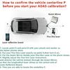 Инструмент калибровки ADAS Отражающая доска для радара для выравнивания по центральной линии автомобиля - Повышение точности калибровки ADAS с помощью 5-линейной или 2-линейной радарной точности по уровню