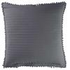Наволочка - Дорин - Антрацит - 60x60см - Полиэстер микрофибра - Для интерьера