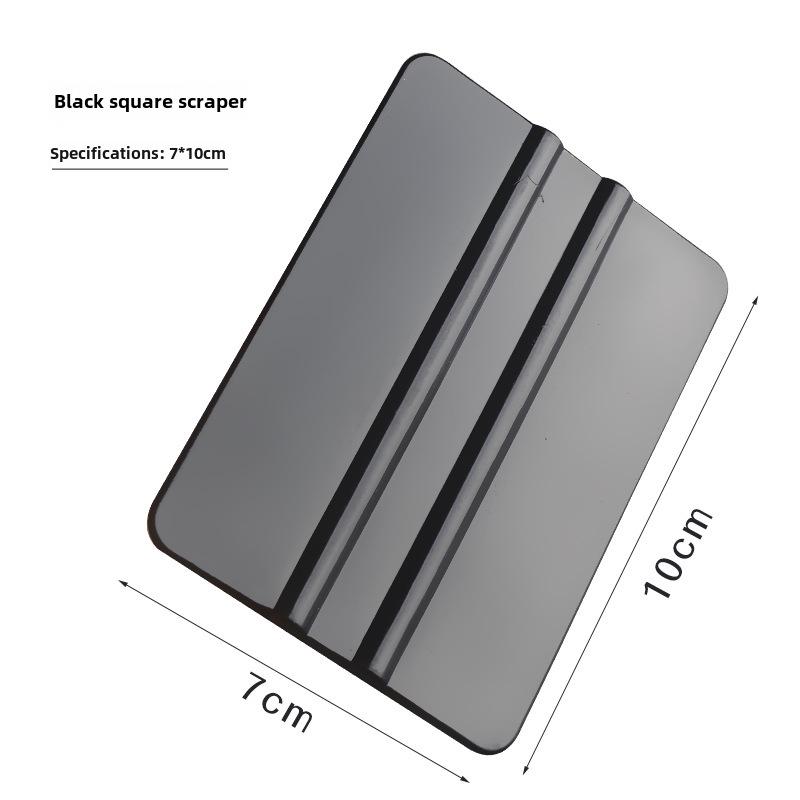 Яркий пластиковый мягкий скребок для наклеек на стены и автомобильных пленок