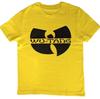 ГОРЯЧАЯ Футболка с логотипом Wu-Tang Clan Унисекс