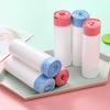 20Pcs/Roll Garbage Bag Leak-proof Strong Load-bearing Drawstring Tie Design Disposable Portable Automatic Closing Waste Bag Office Supply