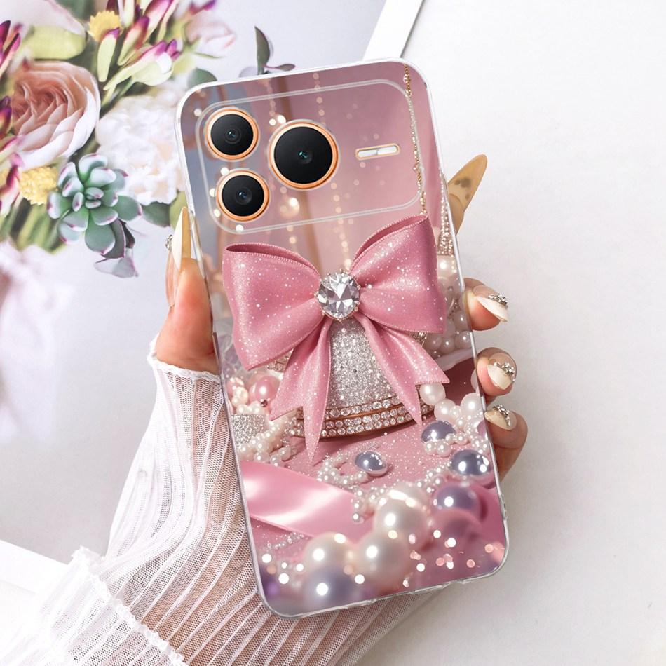 For Honor Power 2 / Power 5G 2026 Cute Flower Butterfly Cat Painted Case For Honor Power Power2 Soft Silicone TPU Phone Cases