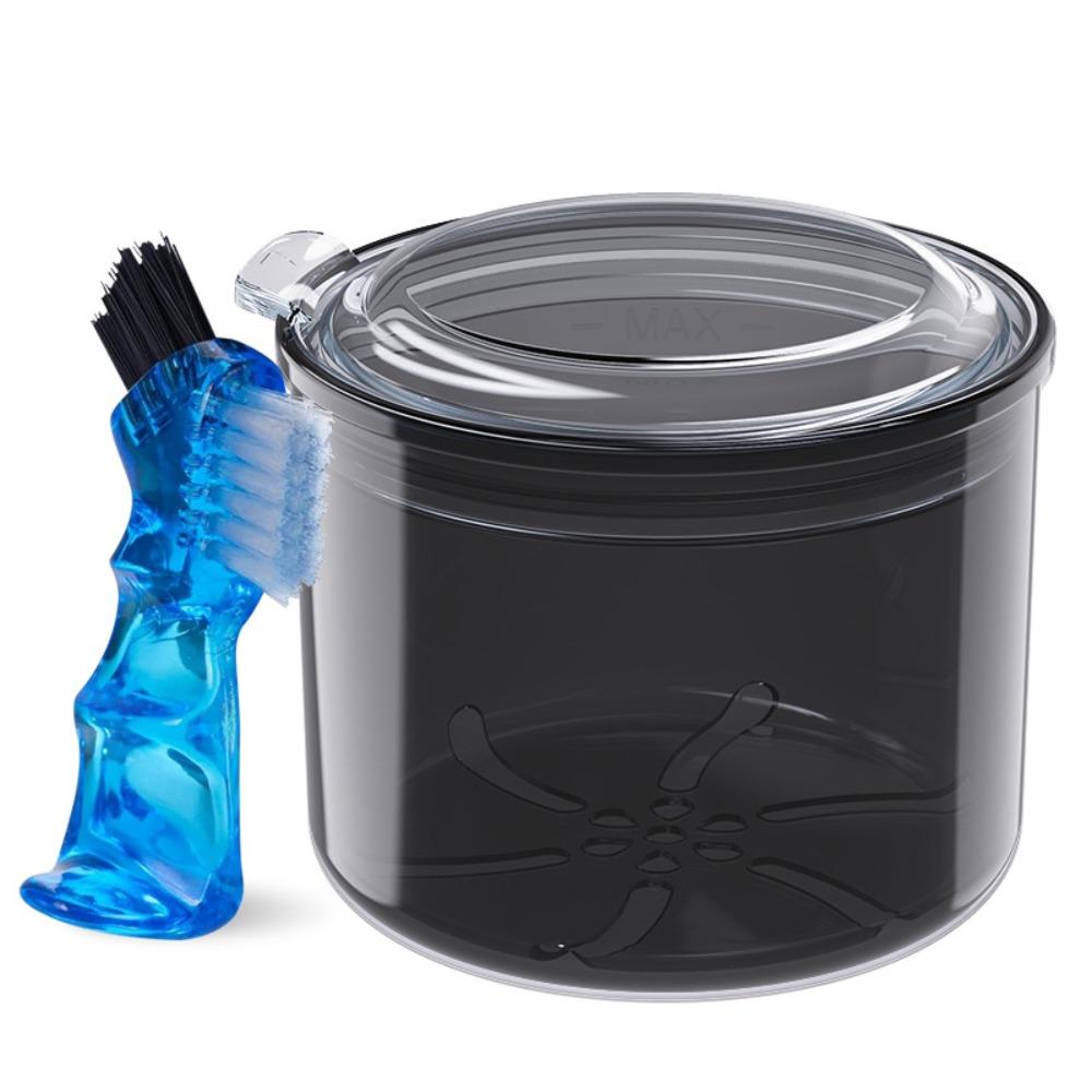 Portable Denture Soaking Cleaning Box Universal Cleaning Tooth Storage Case  Oral Care