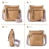 New Shoulder Bag With Geometric Wide Strap, Retro And Simple, Mobile Phone Bag, Can Be Used As A Crossbody Bag, Multifunctional Bag