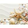 DIY 5D Diamond Painting Shells On The Beach Full Round Drill Embroidery Cross Stitch