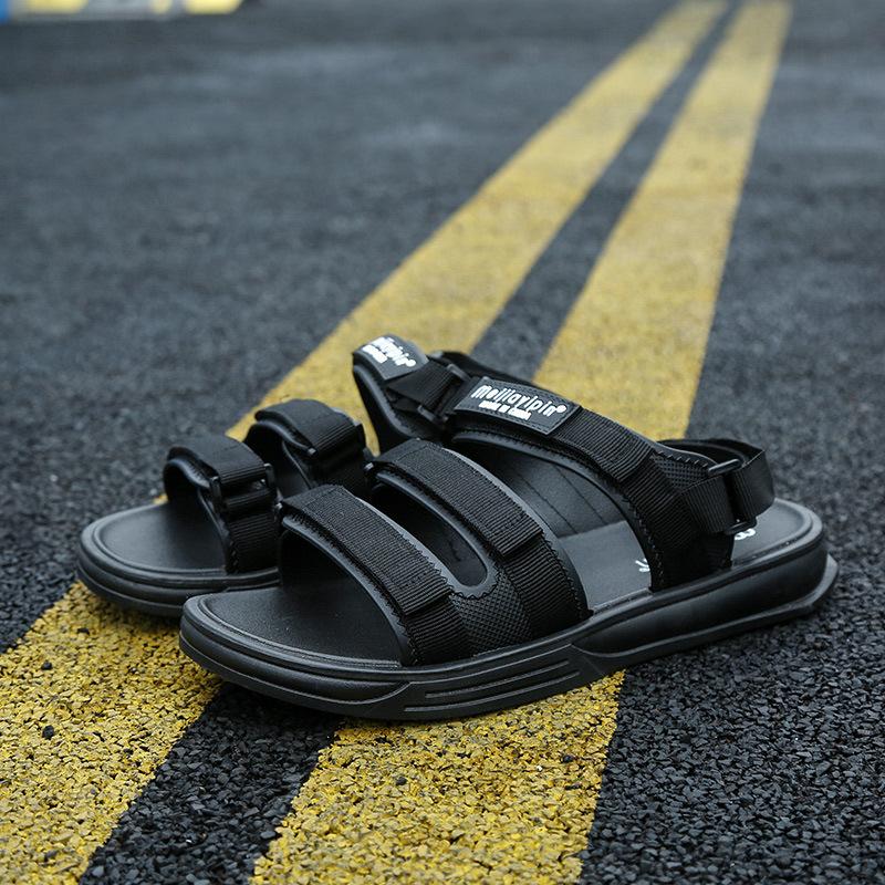 Мужчины носят пляжную обувь на платформе, повседневную молодежную, для вождения, спортивную, уличную, вьетнамские сандалии