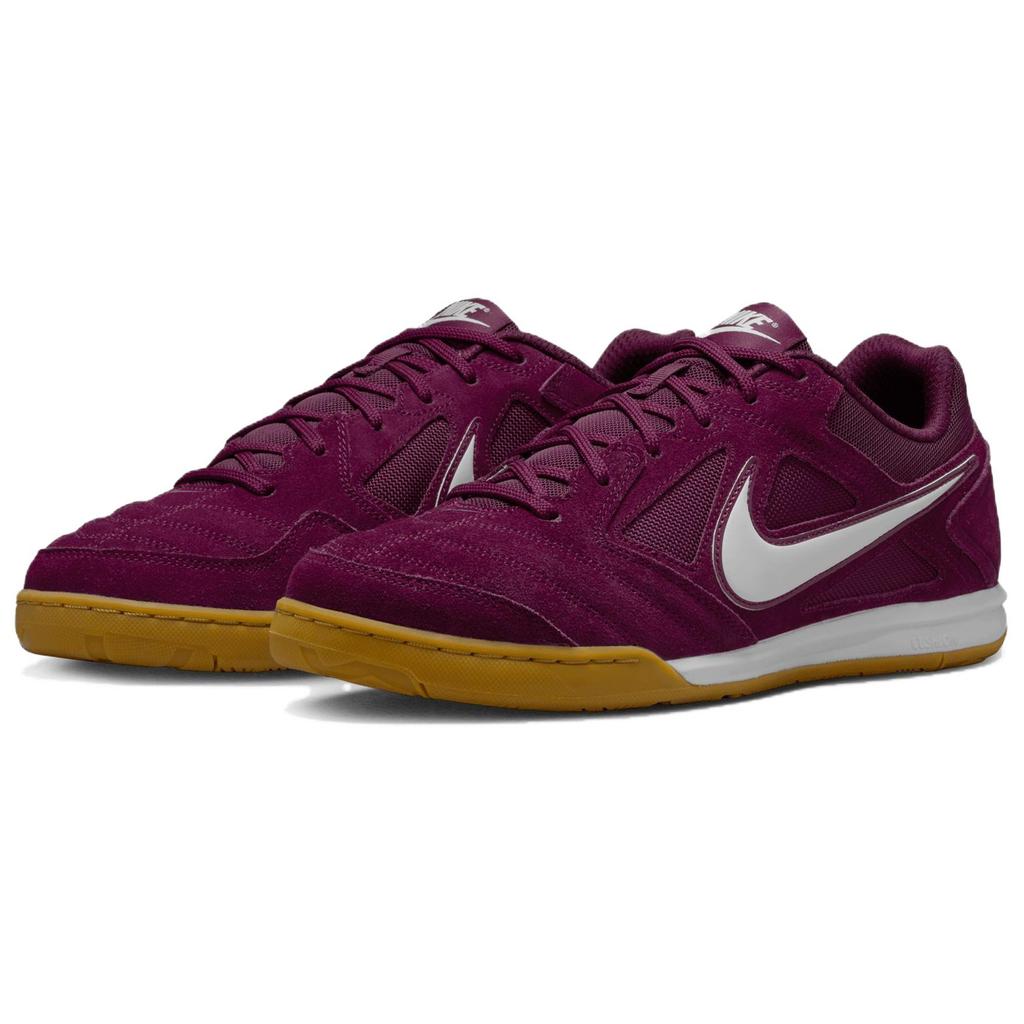 Nike Кроссовки унисекс Gato Bordeaux Gum Красный Белый Резиновый Светло-Коричневый HQ6020-600