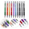 10Pcs Office Signing Pen Retractable Ballpoint Pen with Pen Clip Metal Signature Pen Metal Ballpoint Pen Write Smoohtly
