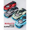 1/32 Alloy Die-cast Metal Toy Car Model Bugatti Divo Toy Car Miniature Car Model with Light Toy Suitable for Boys Children's Gift Collection Ornaments