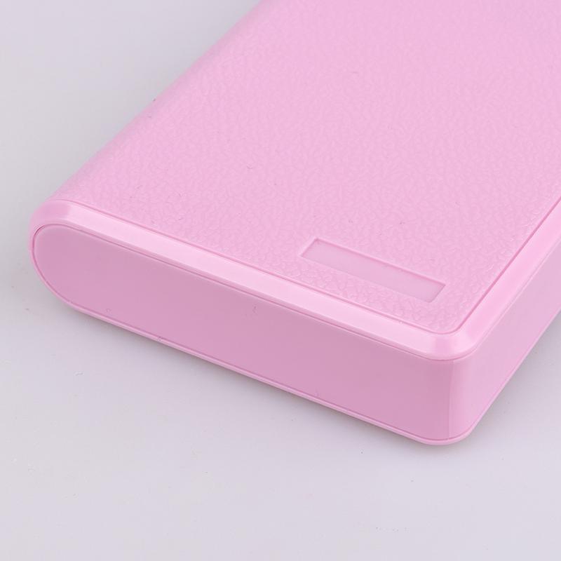 Держатель для 4 батарей 18650, Power Bank 5V с двойным USB, Корпус для батарей, Беспаечный набор мобильного питания, Корпус DIY, Зарядный кейс для хранения