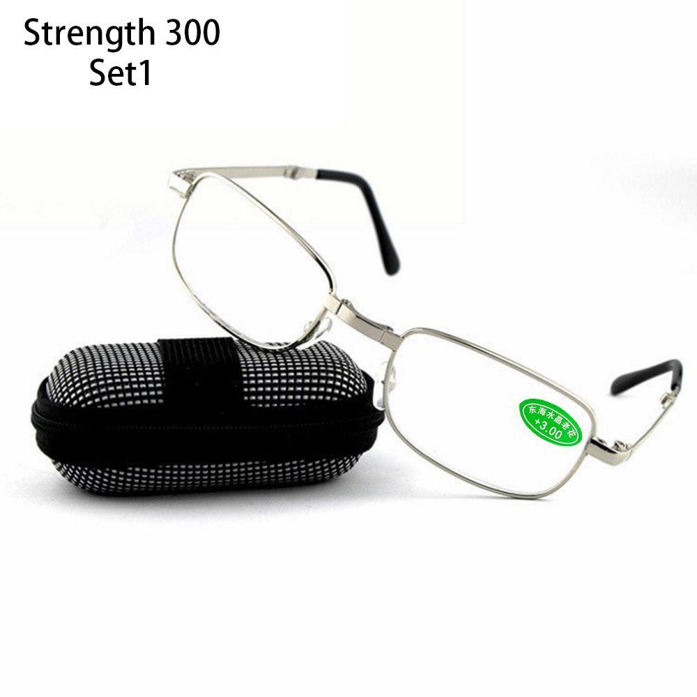 Magnifying Bifocal Eyewear Foldable Reading Glasses Eyeglasses Vision Care +1.00~+4.0 Diopter