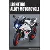 Большой размер 1/9 Suzuki GSX-1000R Alloy Racing Motorcycle Model Diecasts Street Sports Motorcycle Model Simulation Kids Toys Gifts
