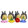 Фигурка Тоторо подсолнух из смолы с креативной сценой для сада, для подарка и декора дома