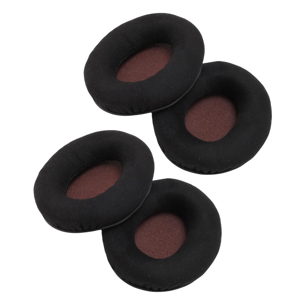 2 пары амбушюр подходят для накладных наушников Sennheiser Momentum. Амбушюры из микрофибры и губки.