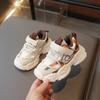 2024 Детские повседневные кроссовки для девочек и мальчиков, осенняя новая мода в корейском стиле, нескользящая, для обучения ходьбе, универсальная обувь
