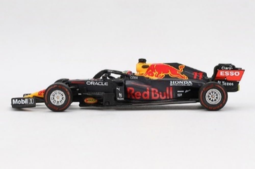 MINI GT Red Bull RB16B 2021 Победитель Гран-при Азербайджана Серхио Перес Готовая модель 1/64 #11 MGT00836-BL