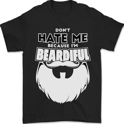 Beardiful Funny Beard Mens T-Shirt 100% Cotton