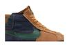 Мужские кроссовки Nike SB Zoom Blazer Mid Premium Legend Темно-коричневый Обсидиан Пэчворк