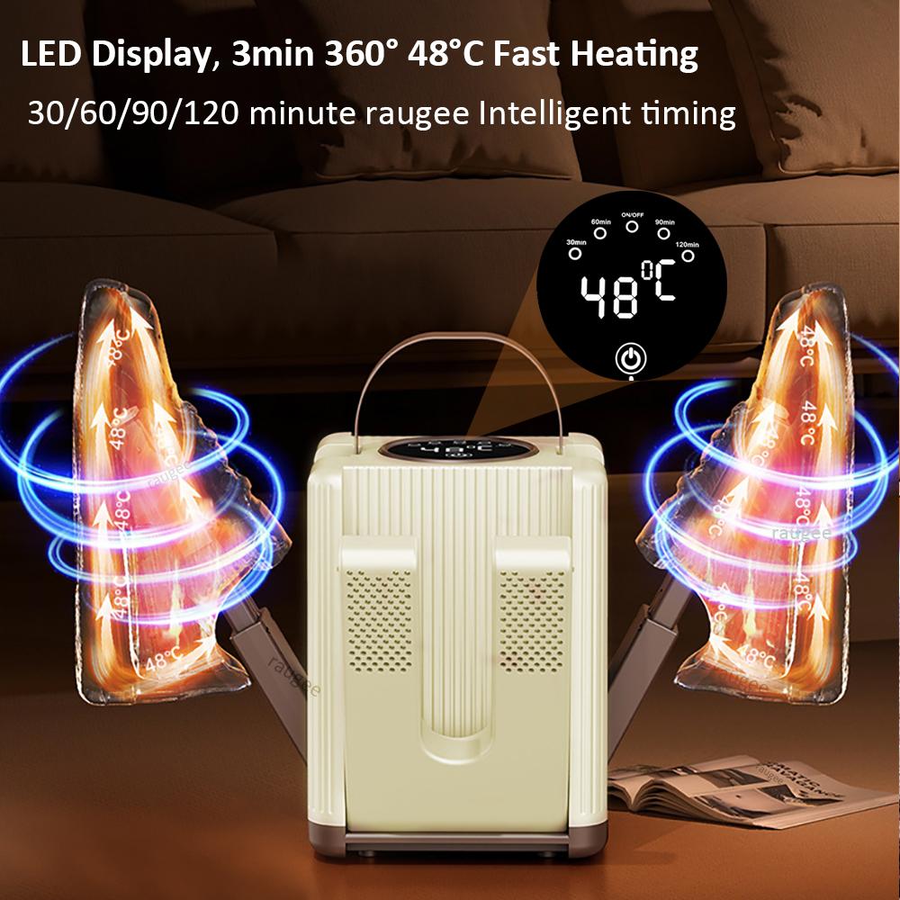 Shoe Dryer Electric Shoes Drying Machine Sneaker Slippers Ski Boots Dryer Foldable Footwear Dryer Deodorizing Shoes Heater 220V