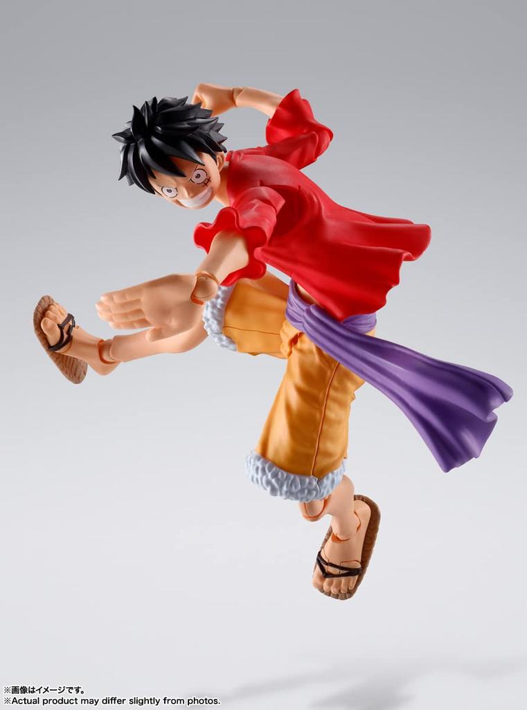 TAMASHII NATIONS S.H.Figuarts ONE PIECE Monkey D. Luffy - Invasion of Onigashima - Approx. 145mm ABS & PVC Painted Movable Figure