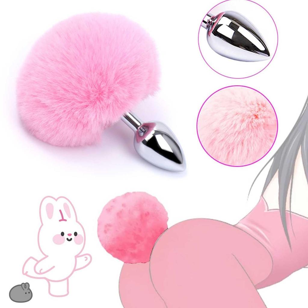 Товары для взрослых Alip Nipple Attack, анальный хвост, зажим для соска с колокольчиком, анальная пробка, кроличий хвост, косплей, кошачьи ушки, повязка на голову, чокер, для мужчин и женщин, комплект из 4 предметов, ошейник