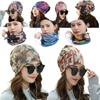 Collar Summer Hat Head Wrap Turban Headscarf Scarf Ruffle Cancer Hat Beanie Stripe Hat Outdoor Cap