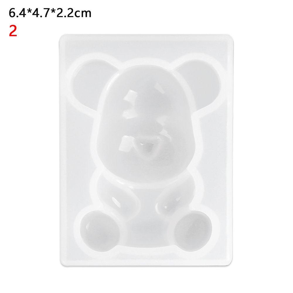 Детские игрушки ручной работы DIY 3D форма для кулона плюшевый мишка силиконовая форма инструмент для изготовления ювелирных изделий