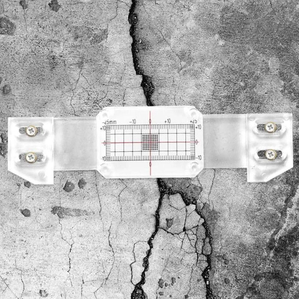 Positioning Corner Tell-Tale Crack Monitor Crack Measurement Precision Instrument Versatile Monitorings Tool Flat Surface