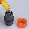 Garden Watering Hose Plastic Quick Connector 1/2" 3/4'' 1'' Double Male Coupling Joint Adapter Extender Set For Pipe