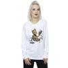 Marvel Womens/Ladies Guardians Of The Galaxy Groot Tape Sweatshirt