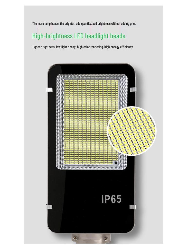 Сверхяркий водонепроницаемый светодиодный солнечный уличный и дворовый фонарь для наружного использования