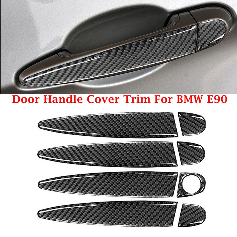 8 шт. крышка внешней дверной ручки автомобиля для BMW 3 серии E90 E92 2005 2006 2007 2008 2009 2010 2011 2012 авто экстерьер