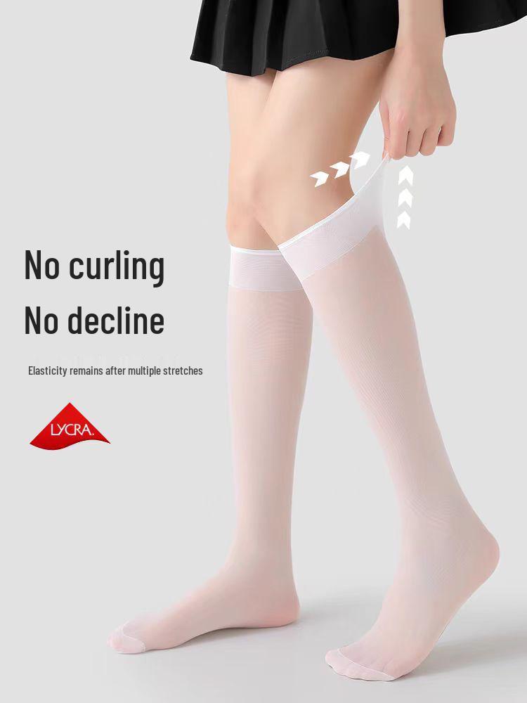 Элегантные женские чулки до бедра с леопардовым принтом – Сексуальные, прозрачные черные матовые шелковые