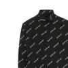 Balenciaga All Over Logo Button Down Shirt 647363TJLY71070