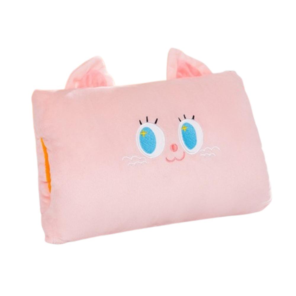Мультяшная плюшевая подушка Kawaii, милая плюшевая игрушка, милая офисная подушка для сна, детская игрушка-варежка
