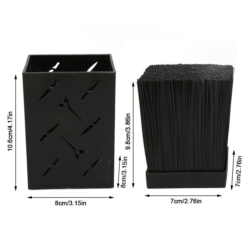 Hollow Design Scissors Holder Slip Proof Base Scissors Rack Shears Holder For Professional Salon