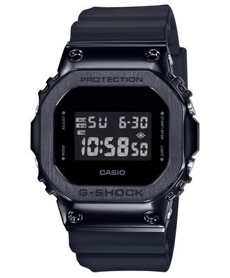 Часы с металлическим покрытием черного цвета [Casio] G-Shock GM-5600B-1JF мужские