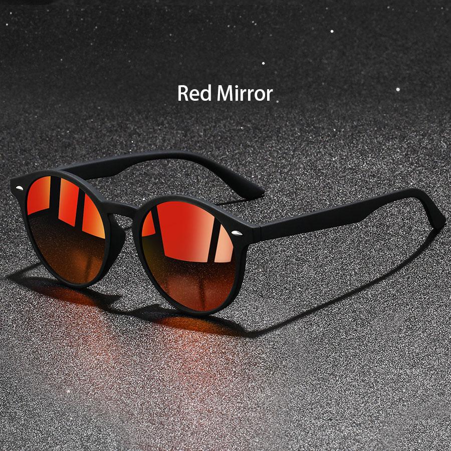 Модные классические круглые солнцезащитные очки UV400 для мужчин и женщин, для вождения, рыбалки, красочные, трендовые, легкие, для активного отдыха