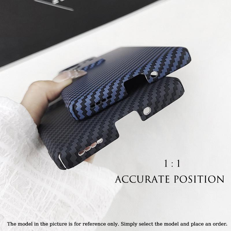 Роскошный ультратонкий текстурированный чехол из углеродного волокна для телефона Realme Neo7, противоударный матовый жесткий чехол из ПК с полным защитным покрытием