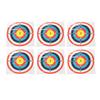 10PCS Shooting Targets Self Adhesive Round Paper Shooting Targets Stickers for Aiming Training