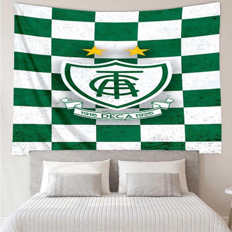 1PC Green Shield Emblem Design Printed Tapestry Room Decoration Wall Hanging for Living Room Bedroom, dormitory, Birthday and Christmas gifts