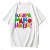 Krishnas Colorful Playtime Design Футболка Унисекс Мужские и Женские Рубашки Модные Повседневные Новые Футболки Графические Футболки для Взрослых