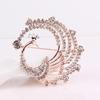 1PC Peacock Animal Corsage Banquet Decoration Women Scarf Brooch Pin Jewelry