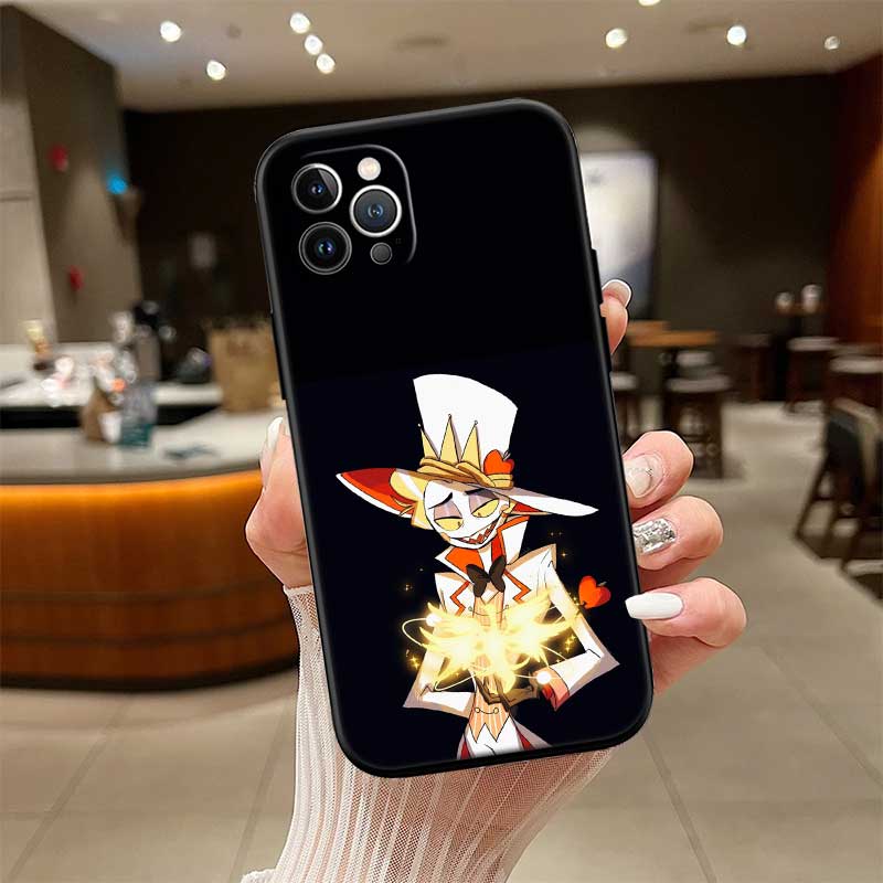 RE35 H-Hazbins Alastor H-Hotels Phone Case for Samsung Galaxy S20 S21 S22 Ultra FE + Plus A21S A22 A24 A25 A26 A30 A30S A31